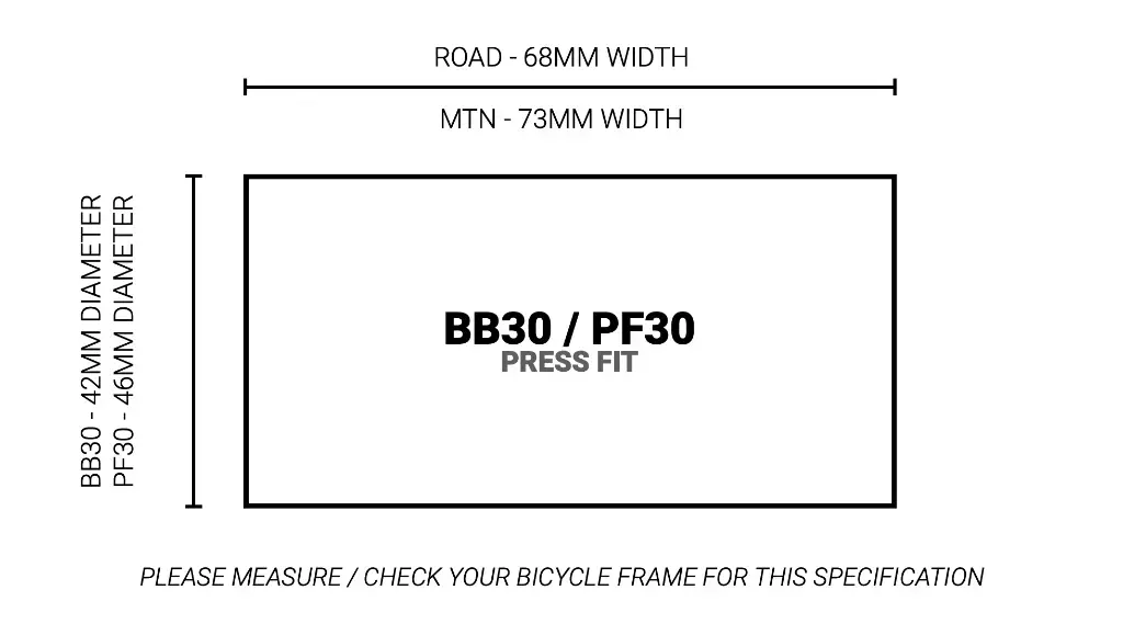 TAZA DE CENTRO PRAXIS M24 - BB30-PF30  68MM CARRETARA.webp