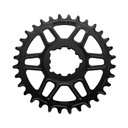 MONOPLATO PRAXIS DM1X | MTB | MONTAJE DIRECTO | "SRAM 3T" | 0MM OFFSET | NEGRO (SIN MAQUINADO)