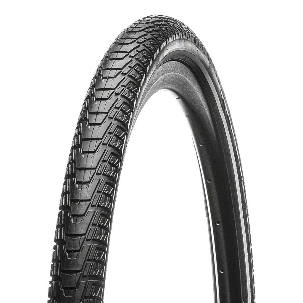 LLANTA HUTCHINSON HAUSSMANN INFINITY URBAN 700CX40 CON REFLEJANTE NEGRA (para cámara)