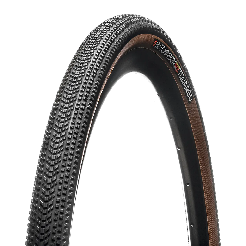LLANTA HUTCHINSON TOUAREG 700X40 TUBELESS READY HARDSKIN CAFE