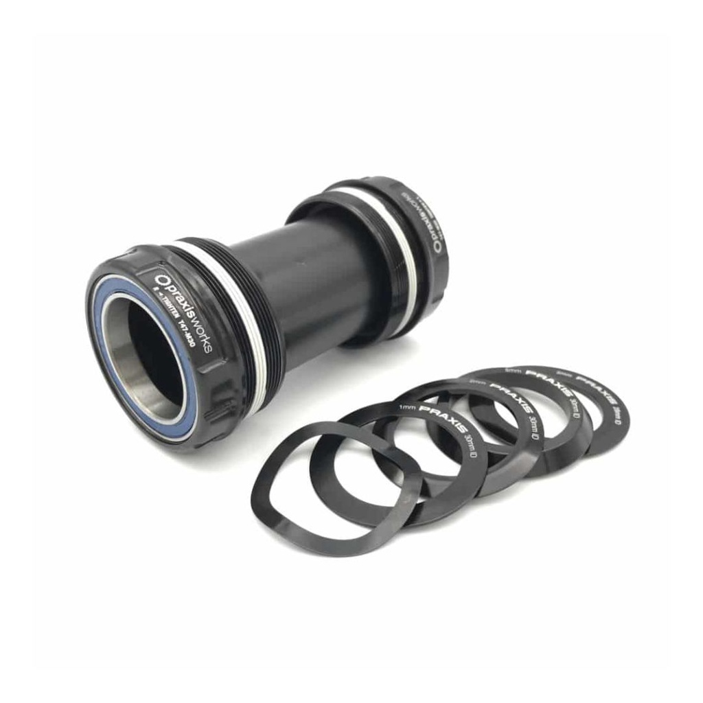TAZA DE CENTRO PRAXIS M30 - T47 EXTERNAL BEARING 68MM RUTA | 73MM MTB