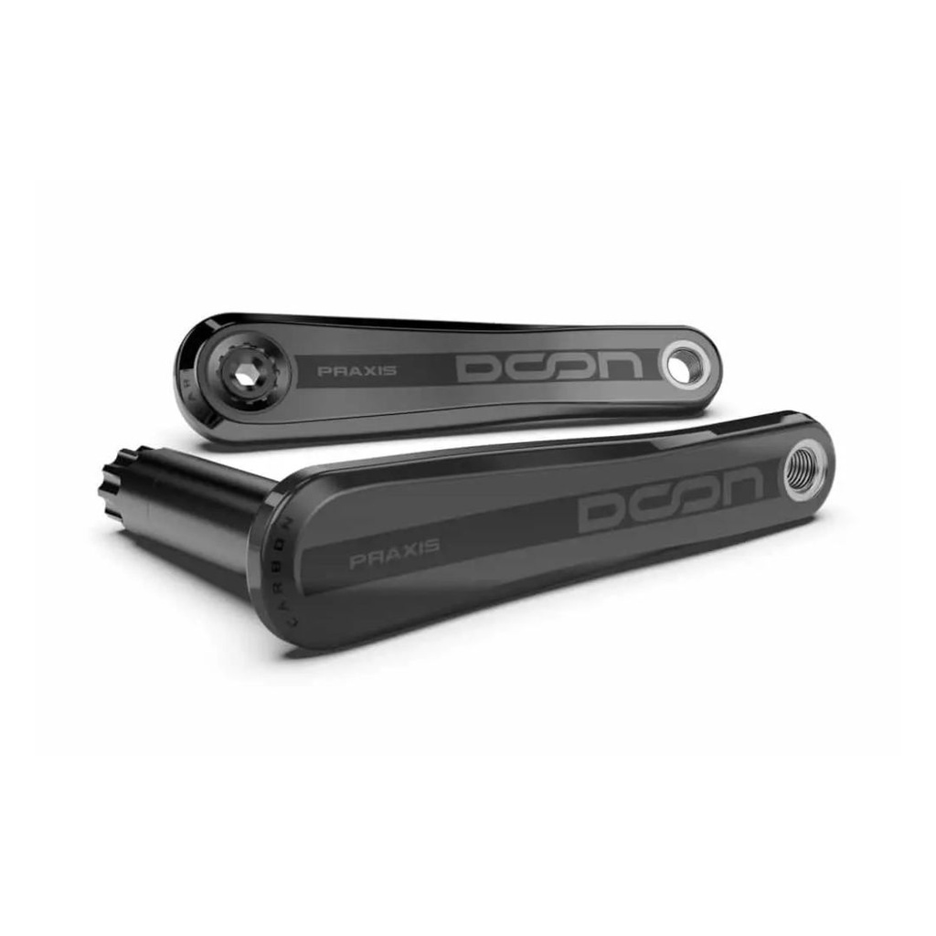 PAR DE BIELAS PRAXIS DOON SET | PRO ROAD | CARBON