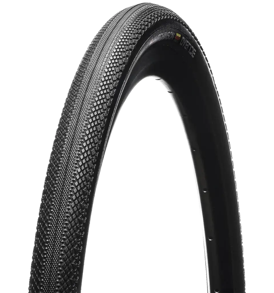 LLANTA HUTCHINSON OVERIDE 700X45  TUBELESS READY HARDSKIN NEGRA