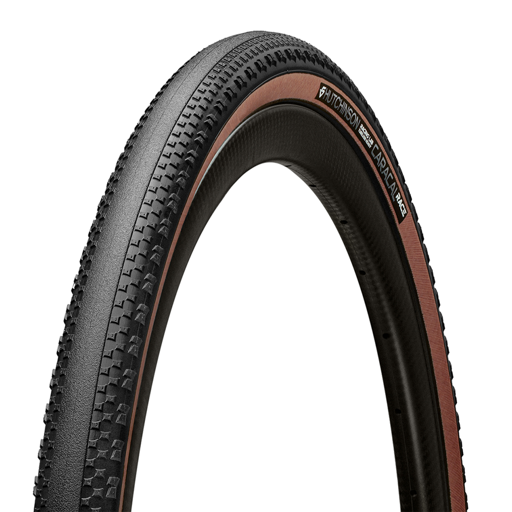 LLANTA HUTCHINSON CARACAL 700X45 TUBELESS READY CAFE