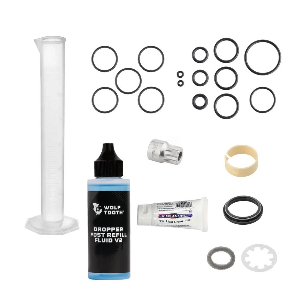 Resolve Dropper Post Single Full Service Kit