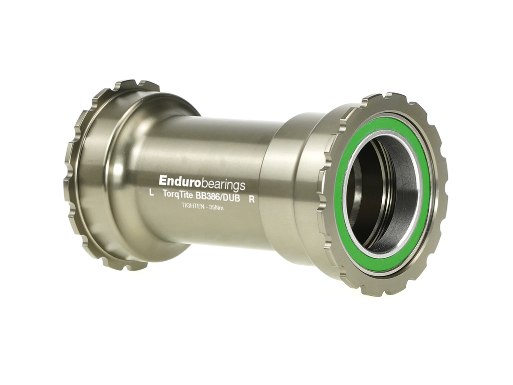 BKSR-0167 BB TORQTITE DE ACERO INOXIDABLE CON BALEROS RADIALES PARA CUADROS BB386 Y BIELAS SRAM DUB