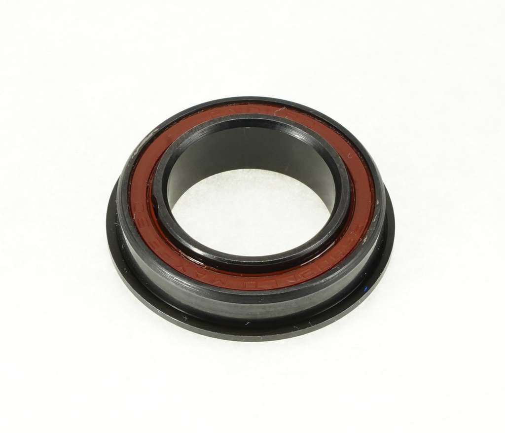 F6802 LLU MAX-E BO - Flanged, Extended-Race, MAX-Design, Black-Oxide, ABEC-3, radial suspension bearing - 15mm x 24/26mm x 5/7mm
