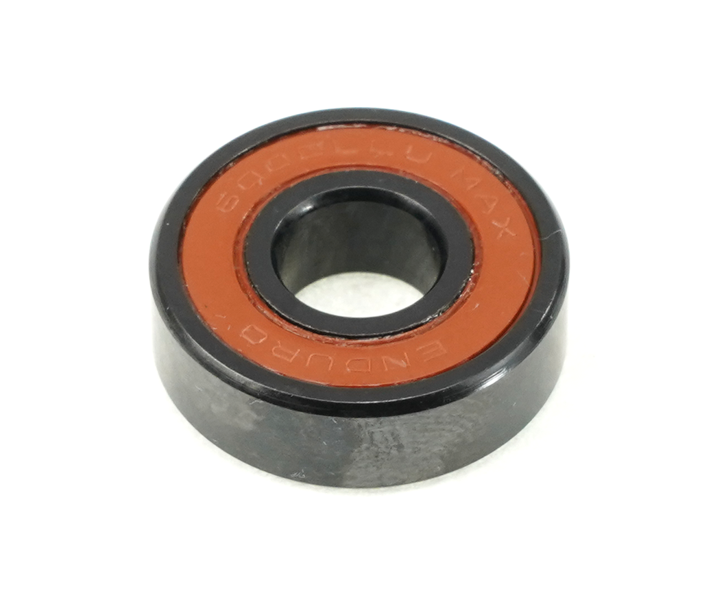 6000 LLU MAX BO - MAX-Design, Black-Oxide, ABEC-3, radial suspension bearing -10mm x 26mm x 8mm