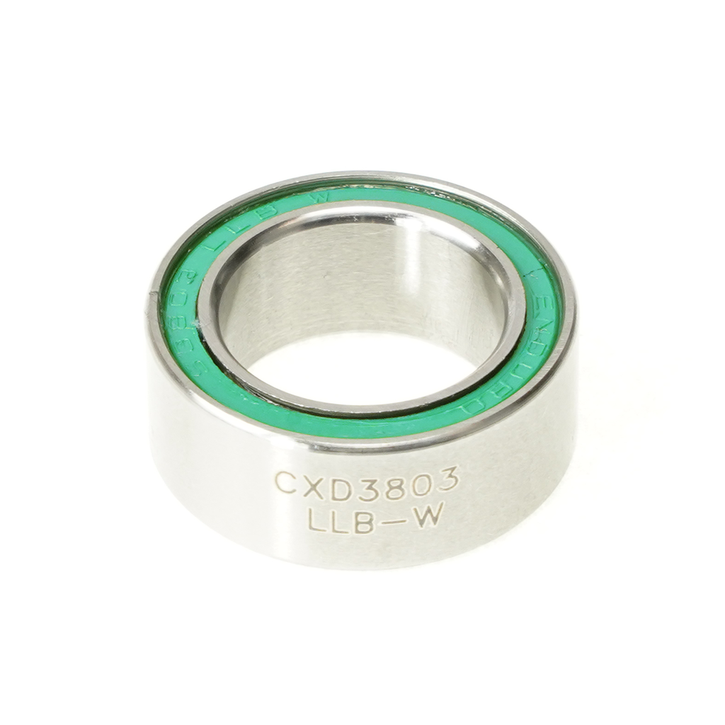 CXD 3803 LLB W – Balero radial de doble fila XD15 cerámico híbrido , ABEC-5, con sellos LLB (holgura CN) 17 mm × 26 mm × 10 mm