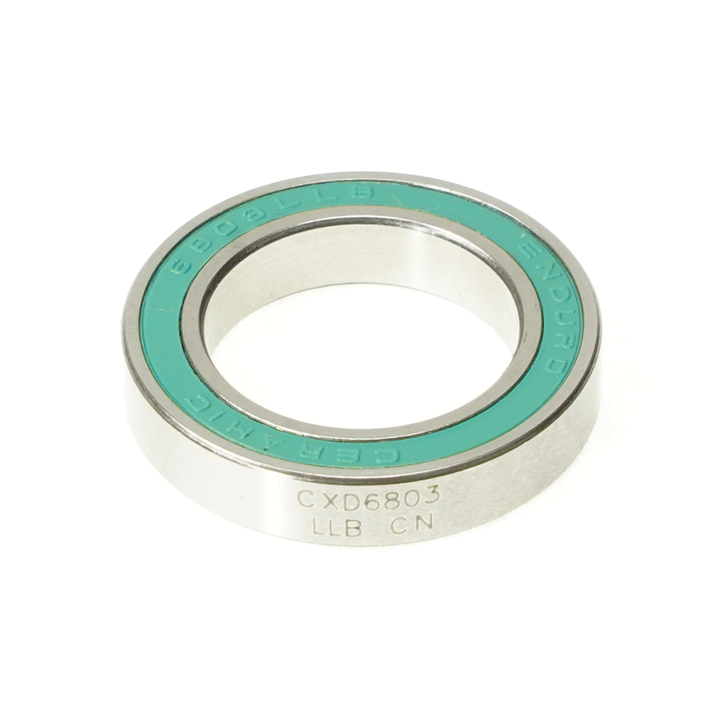 CXD 6803 LLB Balero radial XD15 cerámico híbrido, ABEC-5, con sellos LLB (holgura C3) 17 mm x 26 mm x 5 mm