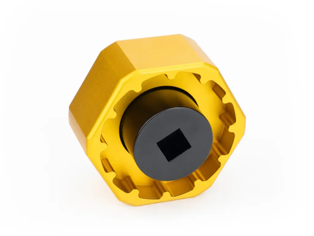 Herramienta Pro Cup 46 mm x 12 estrías para BSA con inserto para bielas 29 mm (Sram DUB)