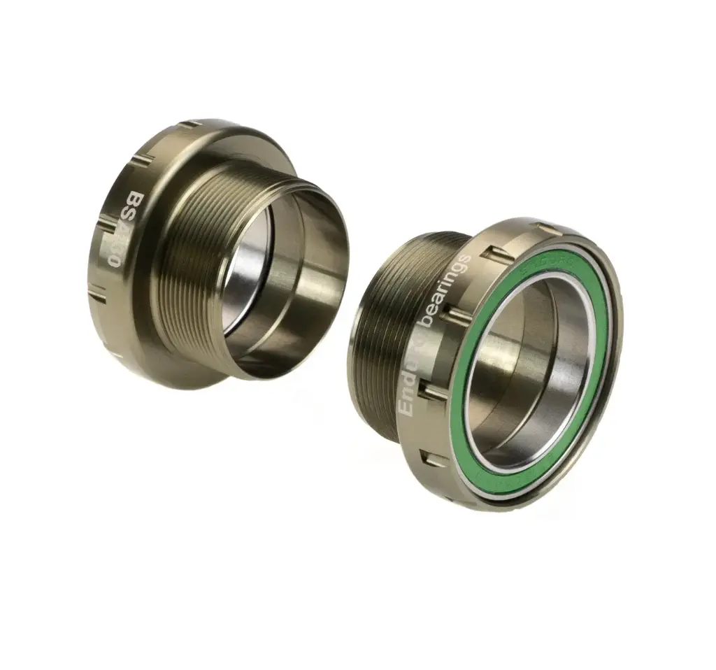 BKS-6054 BB BOTTOM BRACKET BSA DE ROSCA, CONTACTO ANGULAR, ACERO INOXIDABLE PARA BIELAS DE 30 MM (LONGITUD DEL EJE DE 104 MM O MÁS) - GRAFITO