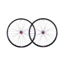 JUEGO DE RUEDAS CON ARO STAN'S FLOW MK4 29" 32H MAZA BITEX HG 6T (12X148) EDICION ESPECIAL MORADA