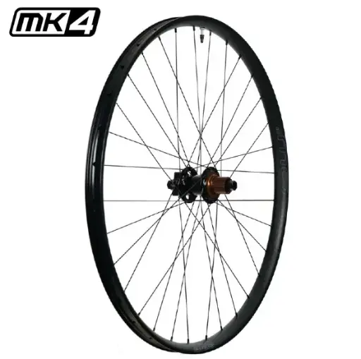 [SN-WMK4FLR001-HG] RUEDA TRASERA MTB CON STAN´S FLOW MK4 Y MAZA BITEX HG 29 32H 12X148 NEGRA