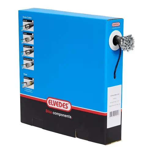 [EV-ELV6472RVS-SHIM-SL-BOX] 100 CABLES DE CAMBIO DE ACERO INOXIDABLE, COMPATIBLE CON SHIMANO ø1.1 mm DIAMETRO X 2.25 METROS DE LONGITUD