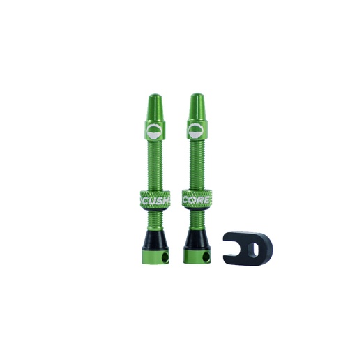 [CC-10007/G] JUEGO DE VALVULAS CUSHCORE 44MM VERDE (GRANEL)