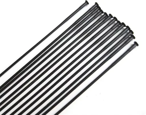 [SP-LEADER-NT-SP-310-BLK] RAYO SAPIM LEADER "Straight Pull" NEGRO 310MM SIN ROSCA